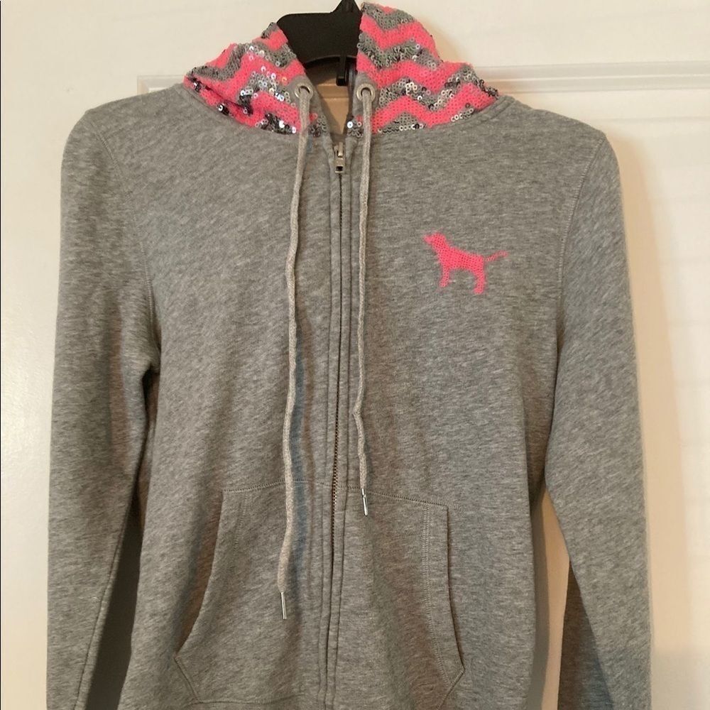 VS PINK RARE CHEVRON SET XS - Picture 8 of 9